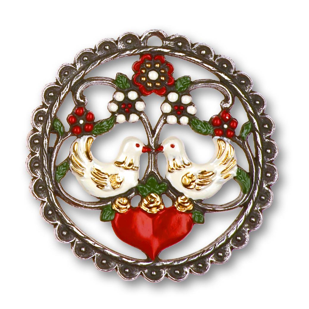 Zinnfigur Bogenrand rund