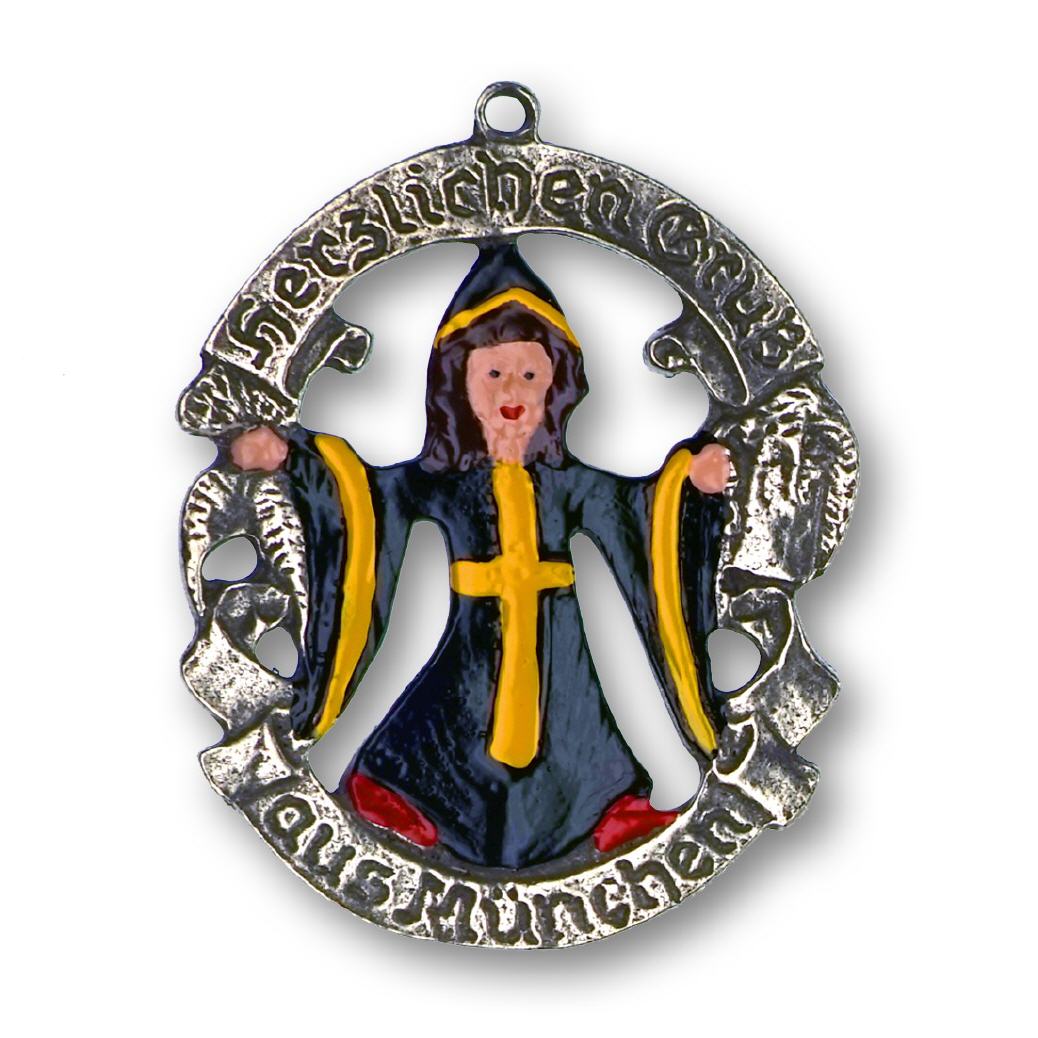 Zinnfigur Münchner Kindl Gruss aus München