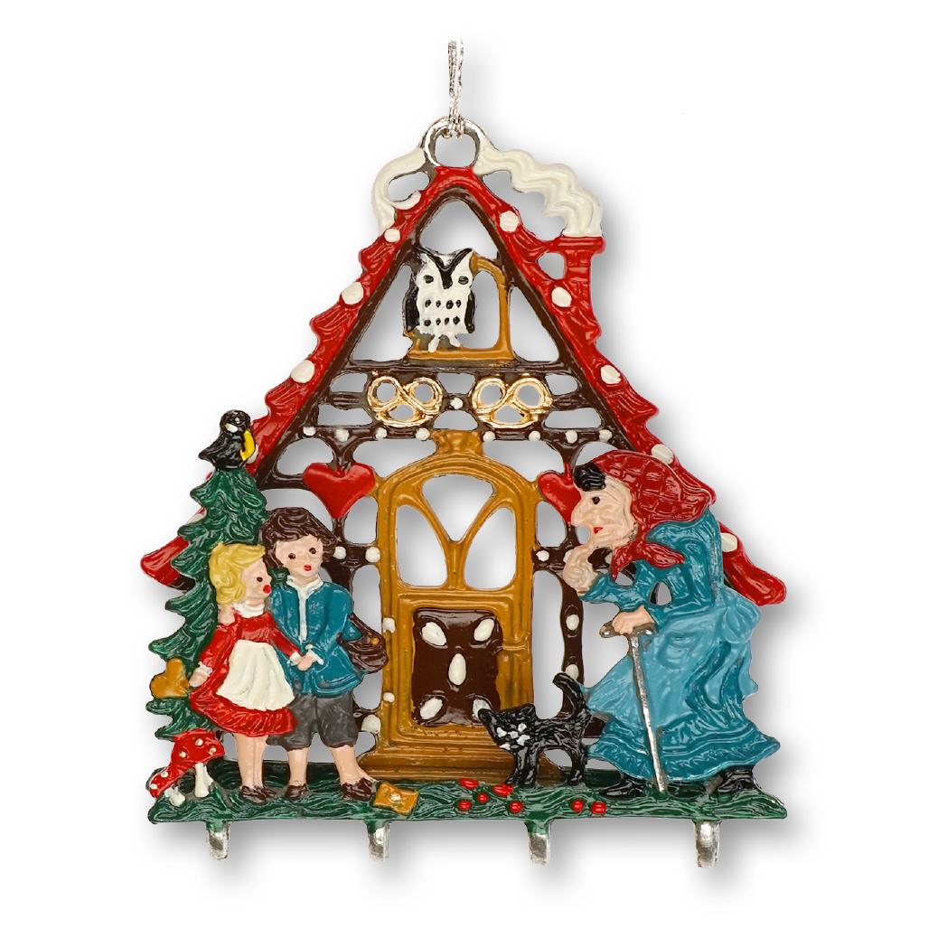 3D-Zinnminiatur Hexenhaus