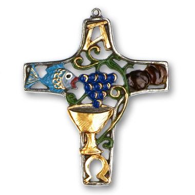 Zinnfigur Lithurgisches Kreuz klein