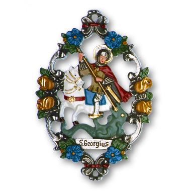 Zinnfigur Heiliger St. Georg