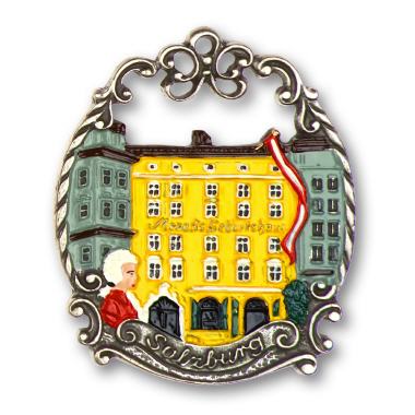 Zinn-Städtebild Salzburg Mozarthaus