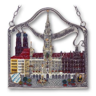 Zinnbild München Rathaus