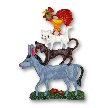 Zinnfigur Bremer Stadtmusikanten